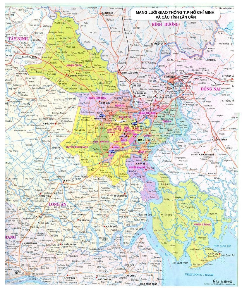 નકશો tp હો ચી મિન્હ