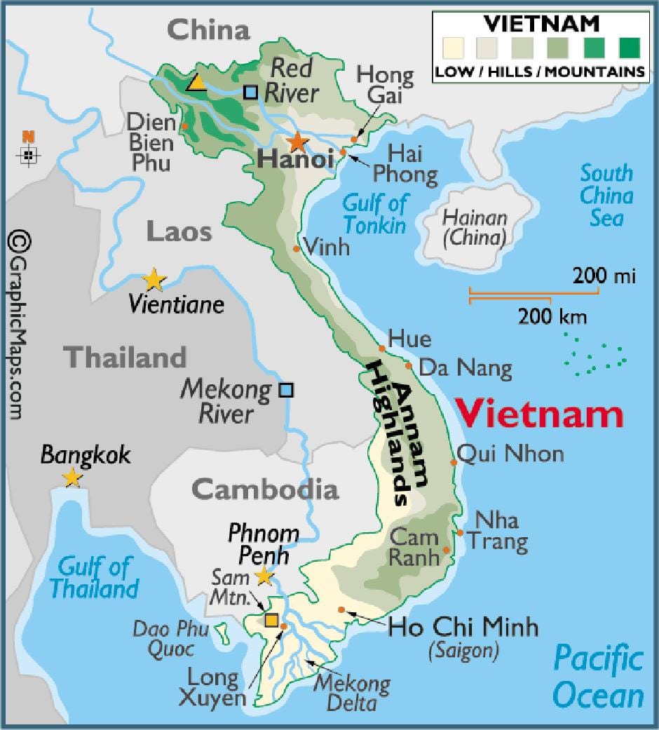 નકશો saigon પર