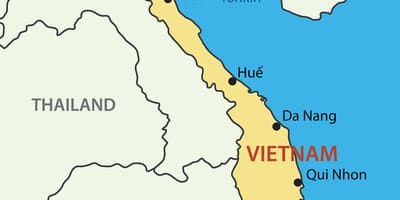 નકશો saigon વિયેતનામ